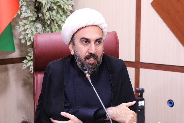 نشست حجت الاسلام و المسلمین محمد قمی، رئیس سازمان تبلیفات اسلامی با مدیران شهرستان ها و مدیران ستادی اداره کل تبلیغات اسلامی استان ایلام