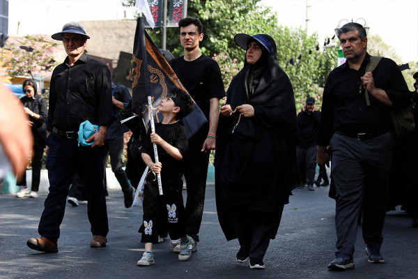 مراسم آیینی جاماندگان اربعین حسینی