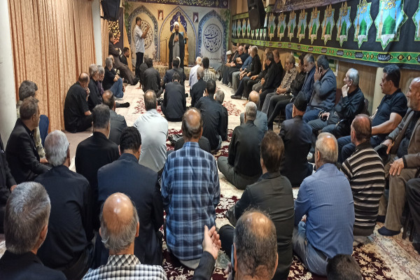 مراسم روضه دهه آخر ماه صفر