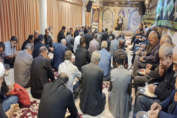 مراسم روضه دهه آخر ماه صفر
