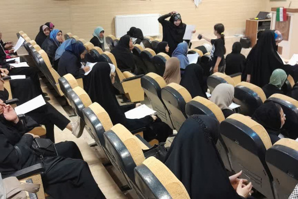 برگزاری رویداد تشکیلاتی سراسری دختران حاج قاسم  ویژه دختران ۱۵ تا ۲۰ سال در شهرستان صحنه
