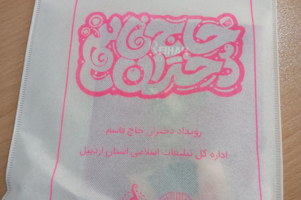 طرحی عملیات فرهنگی به همت دختران حاج قاسم اردبیل