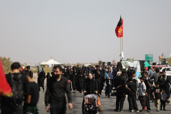 گزارش تصویری مراسم جاماندگان اربعین