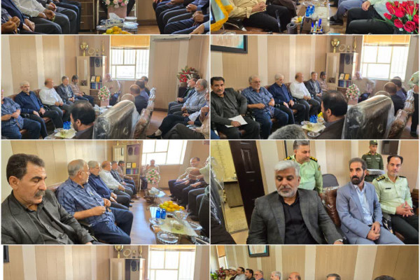 دیدار بزرگان و معتمدین شهرستان سرپلذهاب با فرماندهی و پرسنل زحمتکش نیروی انتظامی