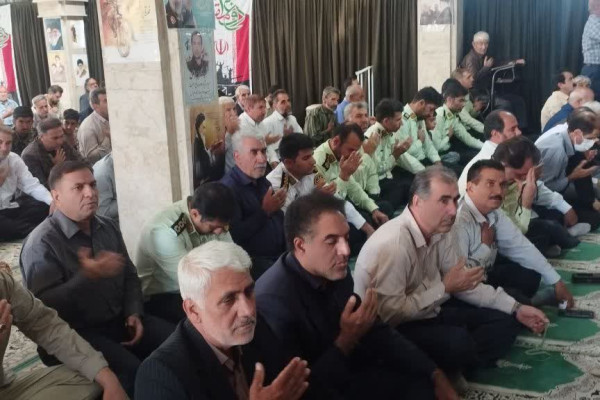 گرامیداشت  هفته دفاع مقدس در شهرستان صحنه