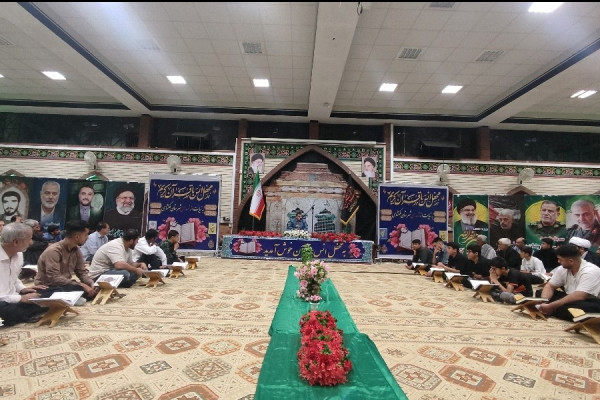 برگزاری محفل انس با قرآن در شهرستان ملکشاهی