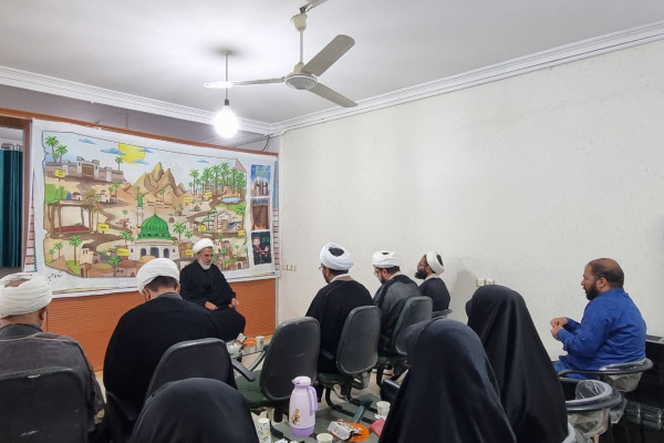 نشست توجیهی مربیان، پرده خوانی فاطمیه در شهرستان بدره