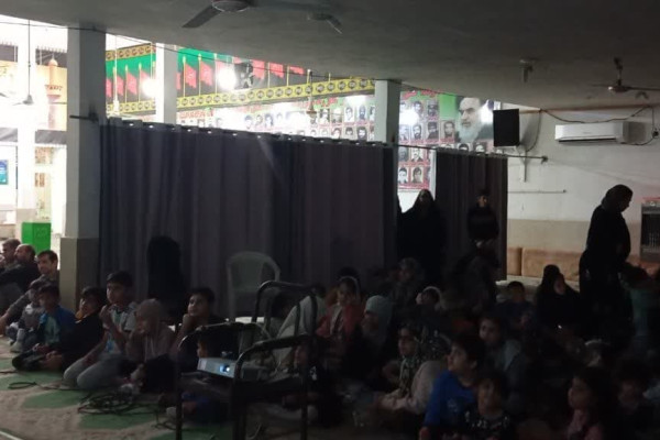 اکران انیمیشن های ایرانی در مسجد قمر بنی هاشم(ع) مهران