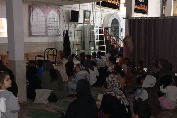 اکران انیمیشن های ایرانی در مسجد قمر بنی هاشم(ع) مهران