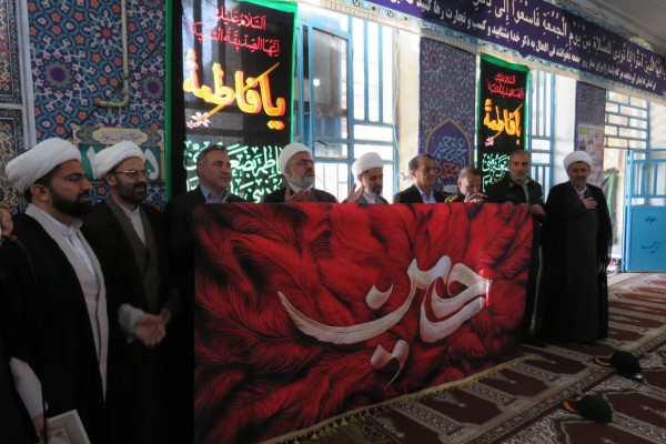 مراسم تکریم و معارفه رئیس اداره تبلیغات اسلامی شهرستان بیضا برگزار شد