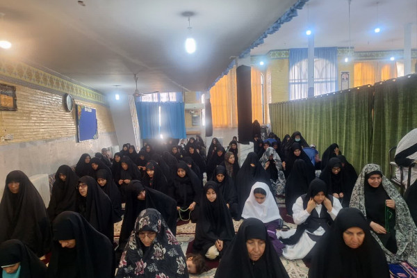 حضور پرشور بانوان بدره ای در ایام فاطمیه