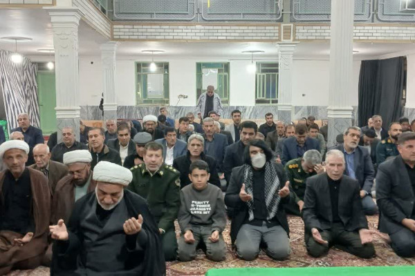 برگزاری مراسم شهادت حضرت فاطمه زهرا ( س) در مسجد فاطمه زهرا ( س) شهرستان دره‌شهر