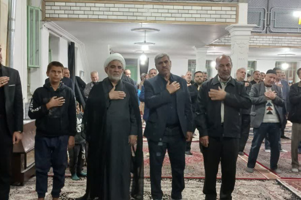 برگزاری مراسم شهادت حضرت فاطمه زهرا ( س) در مسجد فاطمه زهرا ( س) شهرستان دره‌شهر