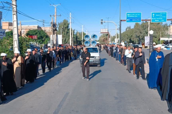 برگزاری مراسم دستجات عزاداری در شهرستان مهران