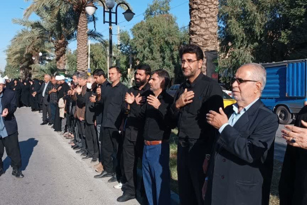 برگزاری مراسم دستجات عزاداری در شهرستان مهران