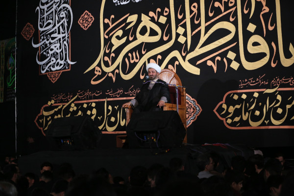 مراسم شهادت حضرت زهرا س در حسینیه معرفت اصفهان با حضور کربلایی حسین ستوده