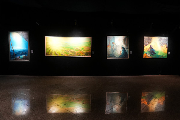 نمایشگاه آثار نقاشی عبدالحمید قدیریان