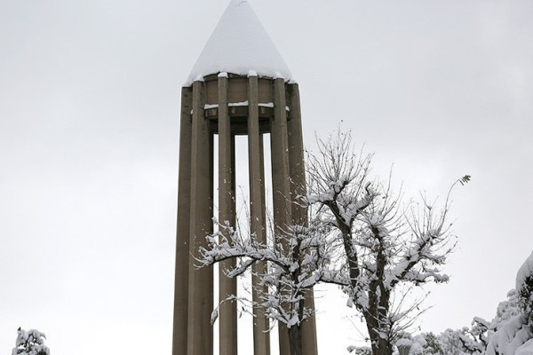 بارش برف در دیار الوند استوار