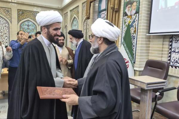 آیین سنگرسپاری مدیرکل تبلیغات اسلامی استان