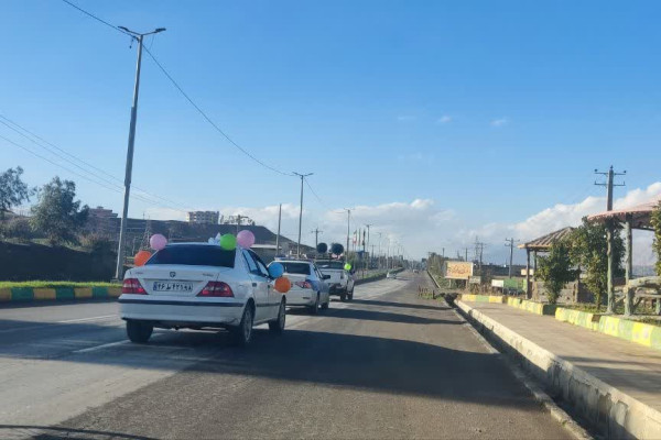 جشن بزرگ خودرویی بمناسبت نیمه شعبان در شهرستان دره‌شهر