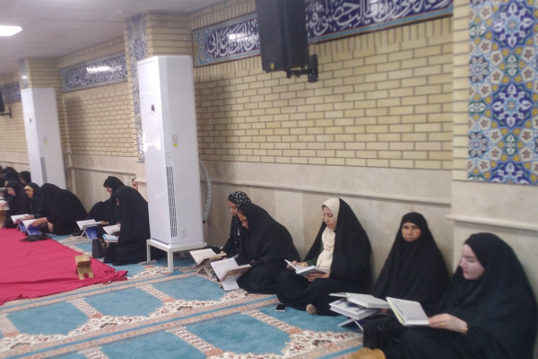 برگزاری محفل جزءخوانی قرآن کریم ( زندگی با آیه ها)در مسجد جامع شهرستان دره شهر