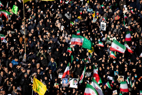 بیعت مردم اراک با رهبر انقلاب