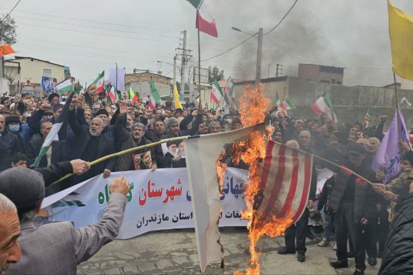 مازندران | روز قدس در گلوگاه