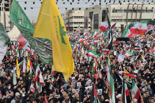 خروش عاشقان قدس در میدان 15 خرداد