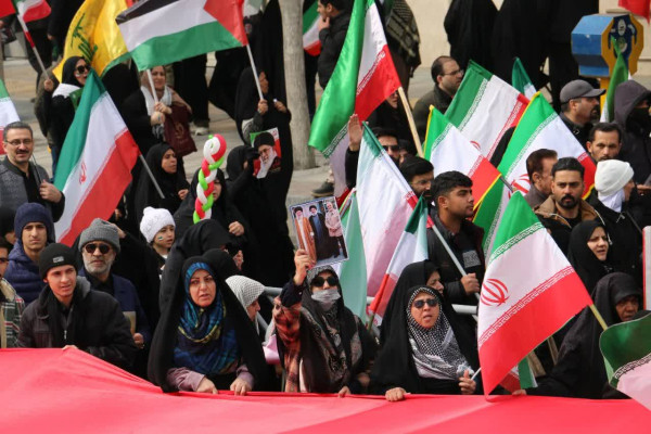 خروش عاشقان قدس در میدان 15 خرداد