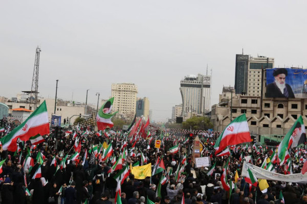 خروش عاشقان قدس در میدان 15 خرداد