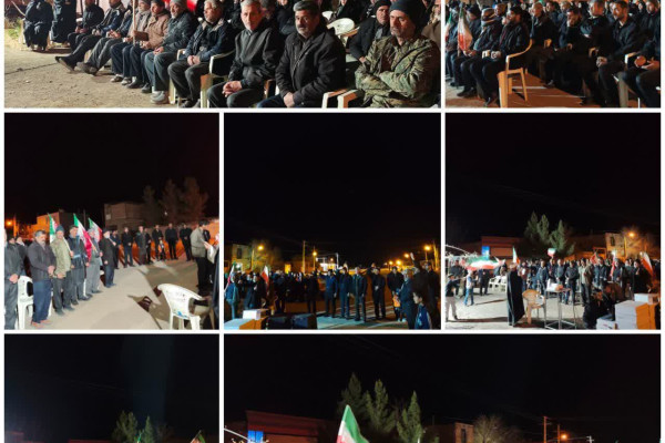 گزارش تصویری تجمعات حماسی مردم خراسان جنوبی