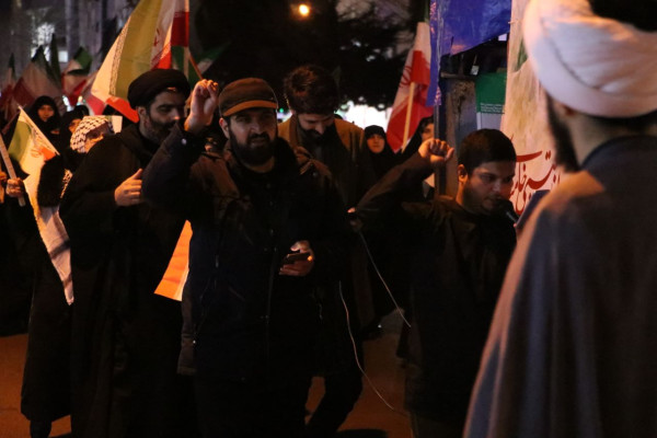 چهاردهمین حضور مردم غیور رشت در میدان شهدای ذهاب