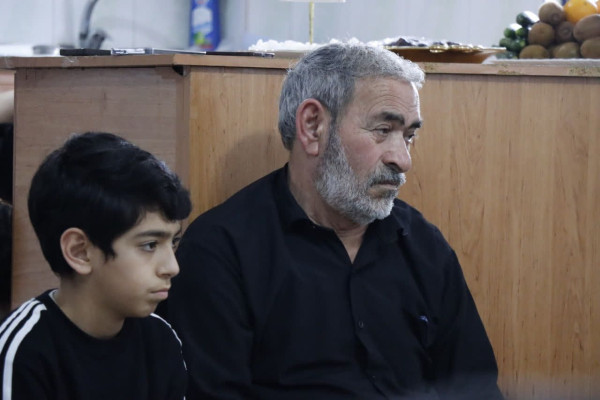 دیدار با خانواده شهید رضا قبادی