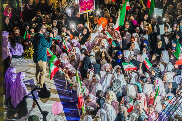 مازندران | قاب حماسه حضور مردم در شب های اقتدار