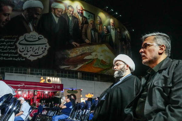 حضور حجت الاسلام محمد قمی در مهمانی کیلومتری غدیر تهران