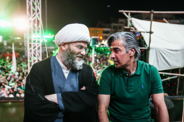 حضور حجت الاسلام محمد قمی در مهمانی کیلومتری غدیر تهران