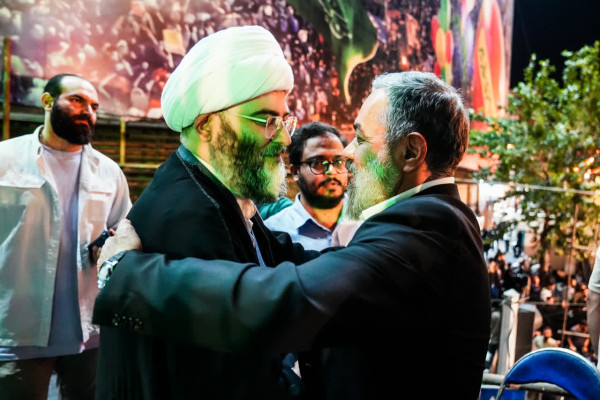 حضور حجت الاسلام محمد قمی در مهمانی کیلومتری غدیر تهران
