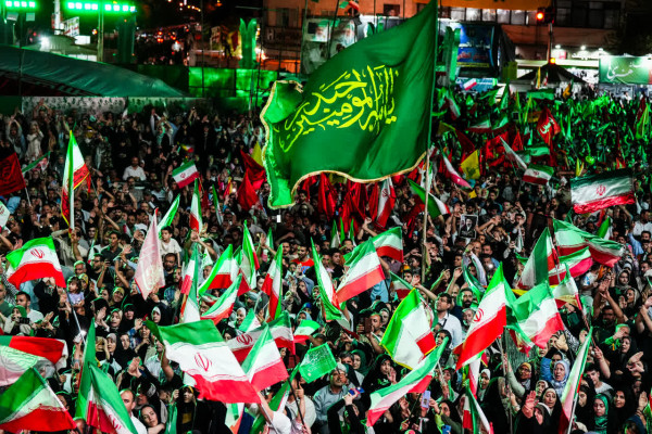 حضور حجت الاسلام محمد قمی در مهمانی کیلومتری غدیر تهران