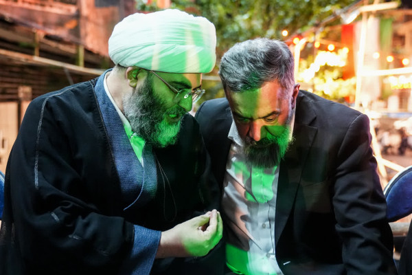 حضور حجت الاسلام محمد قمی در مهمانی کیلومتری غدیر تهران