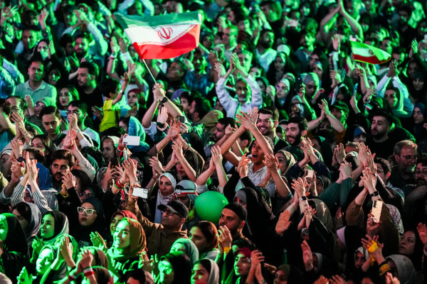 حضور حجت الاسلام محمد قمی در مهمانی کیلومتری غدیر تهران