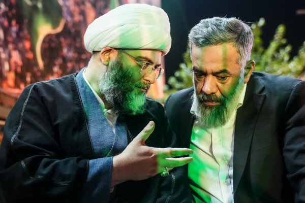 حضور حجت الاسلام محمد قمی در مهمانی کیلومتری غدیر تهران
