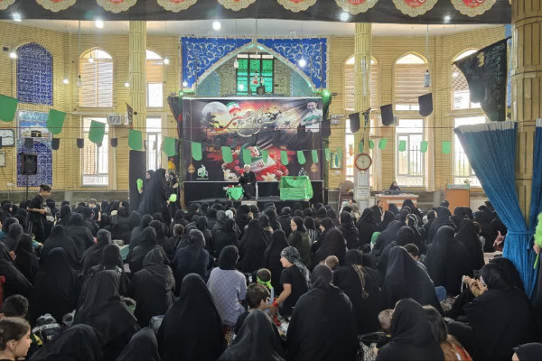 اجتماع شیرخوارگان حسینی در بیجار