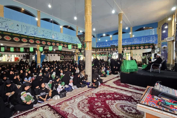 اجتماع شیرخوارگان حسینی در بیجار