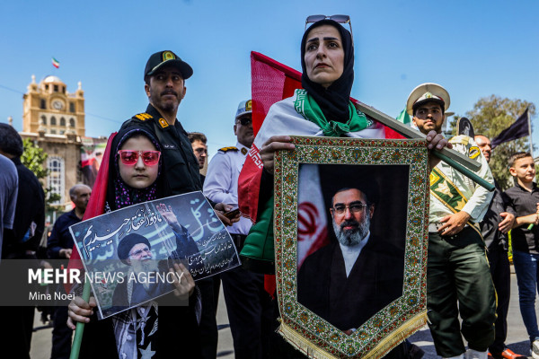 مراسم جاماندگان اربعین در تبریز
