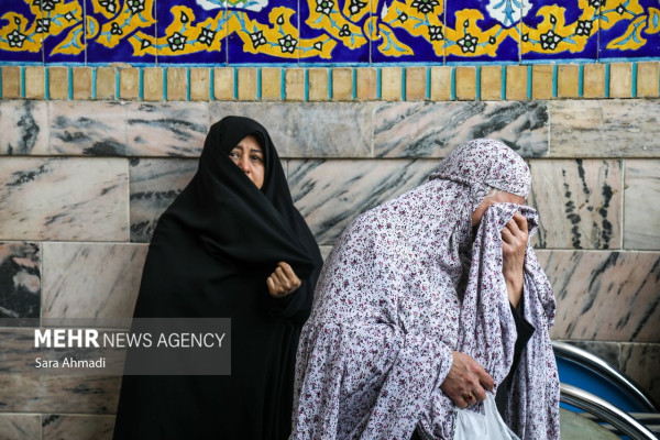 مراسم اربعین حسینی در حرم مطهر رضوی