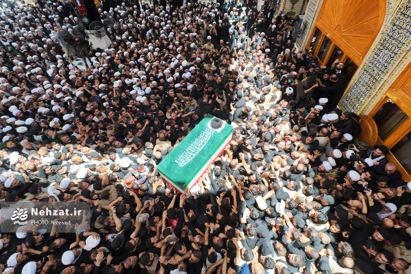 مراسم تشییع پیکر امام شهید حضرت آیت‌الله العظمی سیّدعلی خامنه‌ای برگزار شد