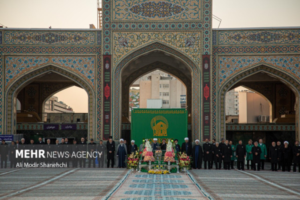 پایان سیاه‌پوشی ضریح رضوی