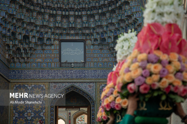 پایان سیاه‌پوشی ضریح رضوی