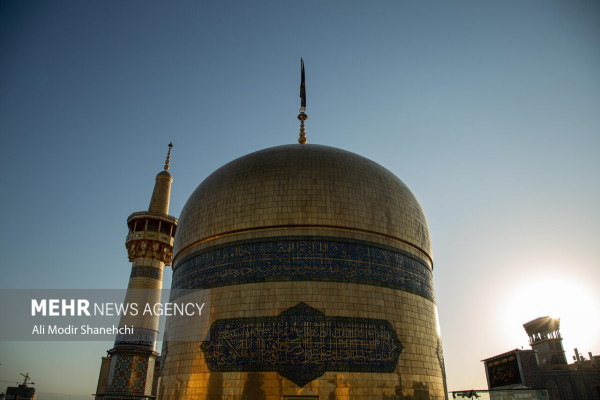 پایان سیاه‌پوشی ضریح رضوی