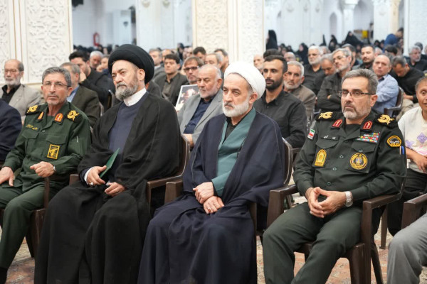 مراسم چهلمین روز تدفین پیکر پاک رهبر شهید اردبیل
